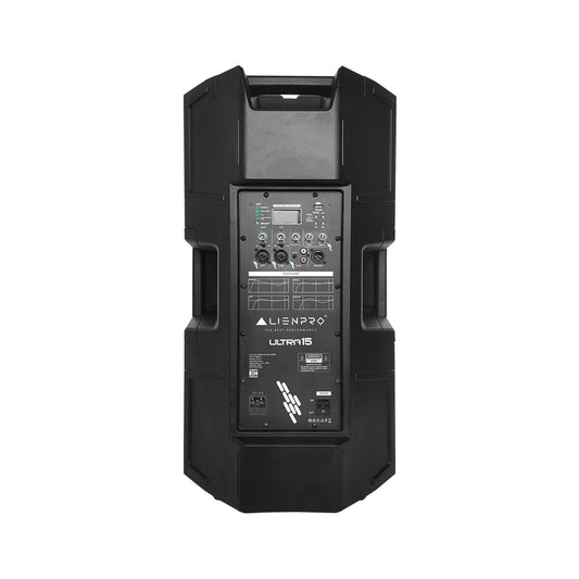 Bocina Bafle Activa Ultra15 Alienpro 700W Woofer 15” TWS USB - POWERCON