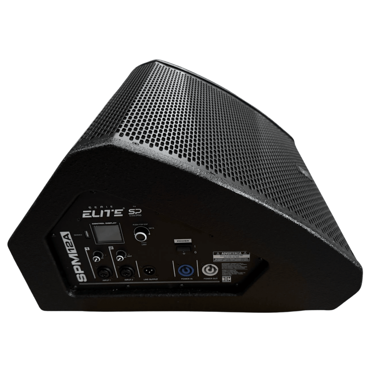 Bafle Monitor Coaxial SPM-12A StagePro 12 500W RMS XLR - POWERCON
