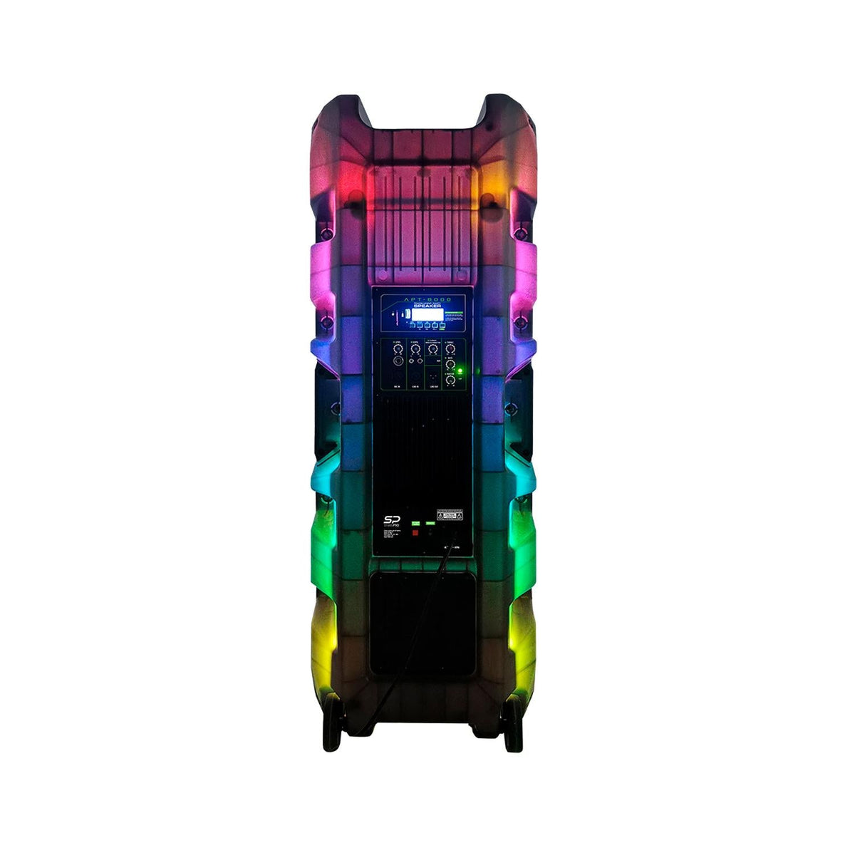 Bocina Bafle Doble 15" Alienpro Translucido 400W RMS APT8000 - POWERCON