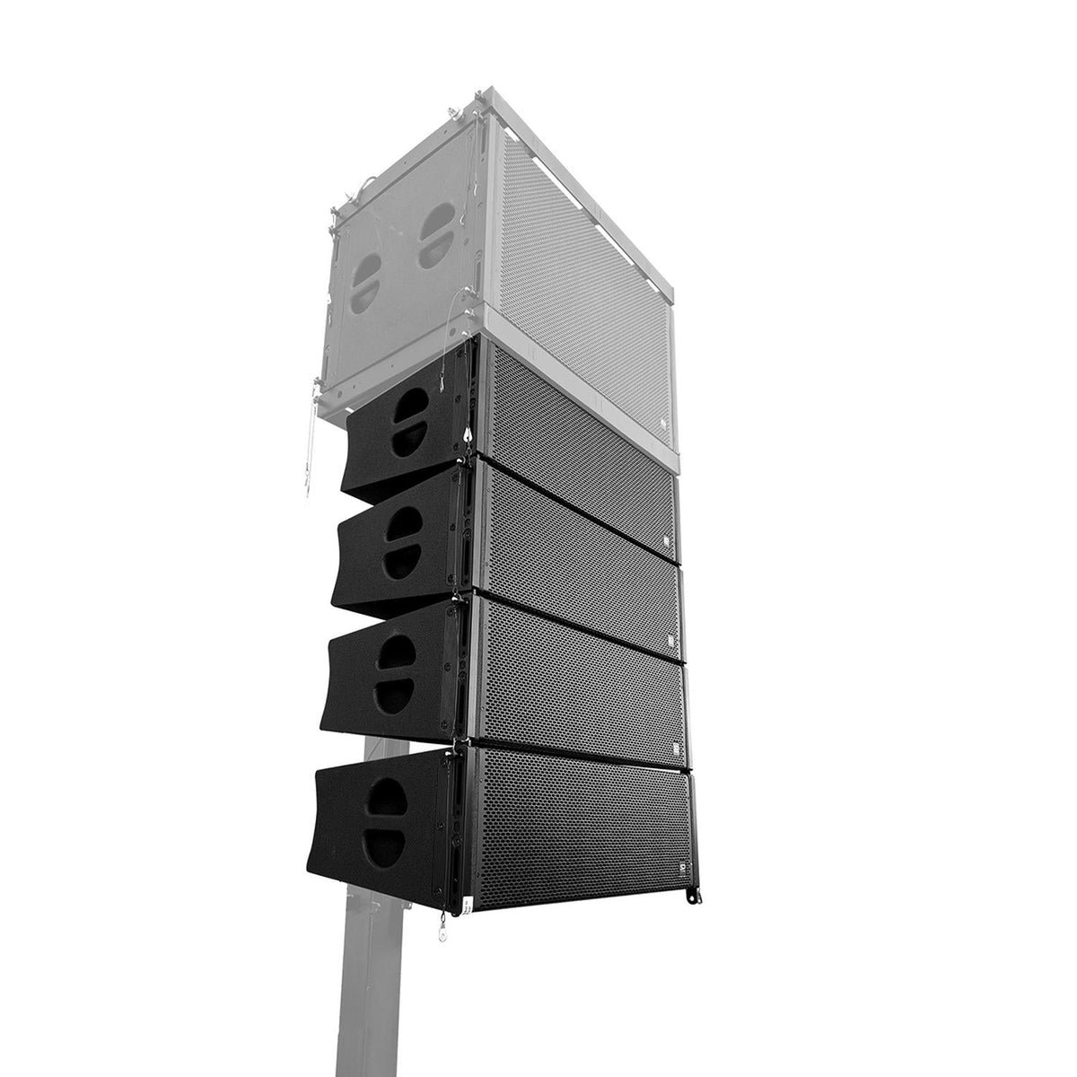 Gabinete Amplificado Doble 10 Elite S210 StagePro 700W RMS - POWERCON