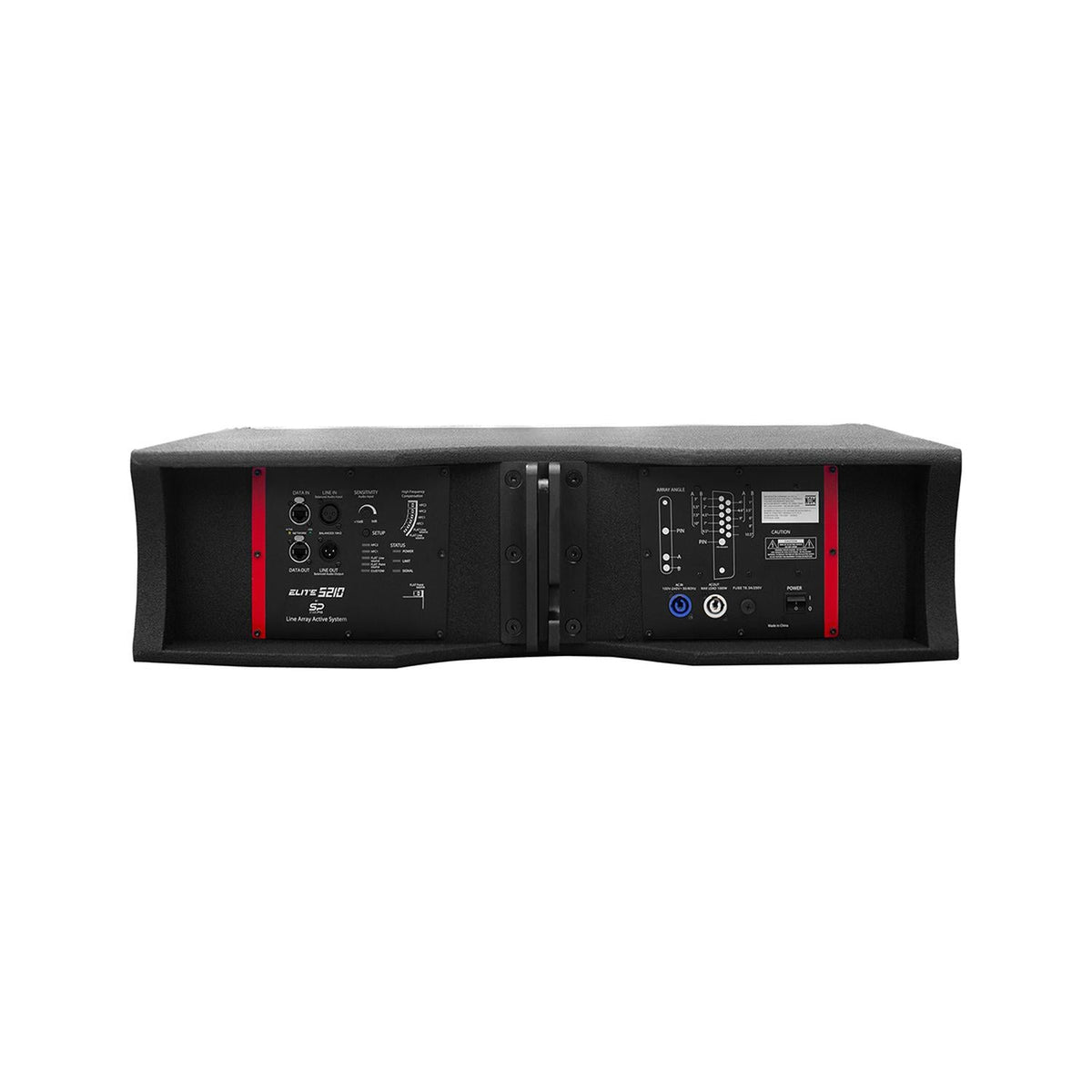 Gabinete Amplificado Doble 10 Elite S210 StagePro 700W RMS - POWERCON